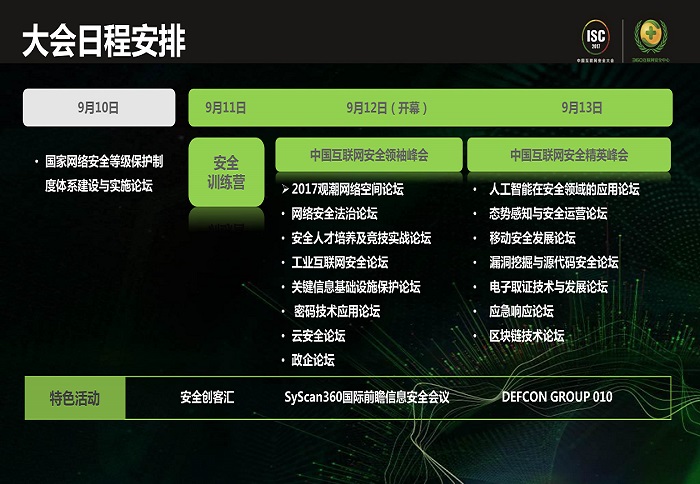 第五屆ISC中國互聯(lián)網(wǎng)安全大會(huì )2017