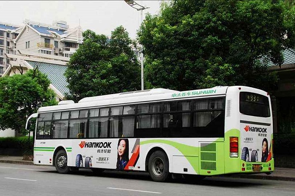 成都公交車(chē)身廣告投放案例