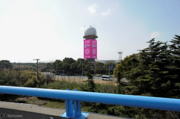 上海浦東機場(chǎng)雷達樓大牌廣告投放案例
