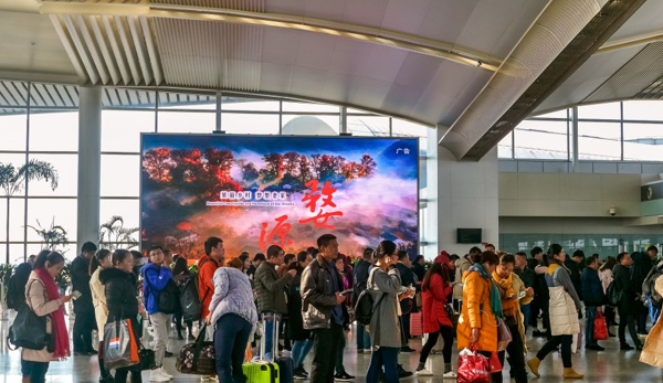 南昌昌北機場(chǎng)燈箱廣告投放案例