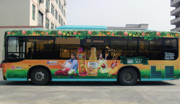 深圳公交車(chē)身廣告投放案例