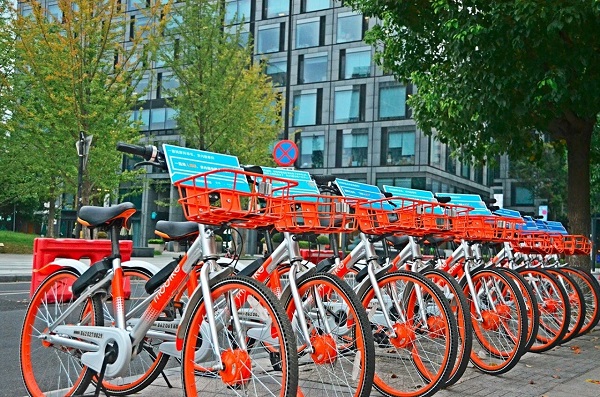 脈脈共享單車(chē)廣告